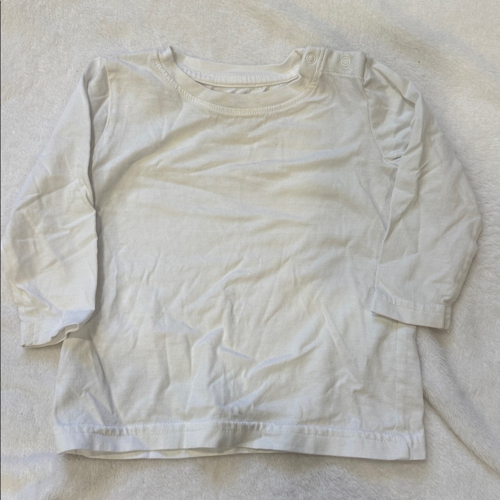 Primary Soft Cream Baby Top